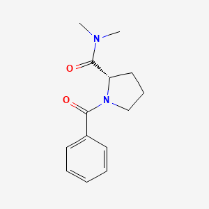 N,N-dimethyl-1-(phenylcarbonyl)-L-prolinamide