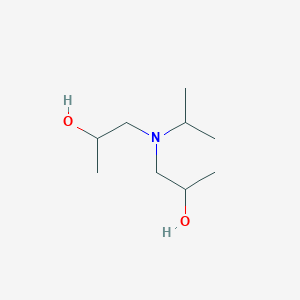 molecular formula C9H21NO2 B8501748 N-isopropyl-bis-(2-hydroxypropyl)amine 