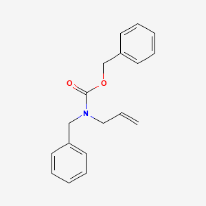 molecular formula C18H19NO2 B8502206 benzyl N-benzyl-N-(prop-2-en-1-yl)carbamate 