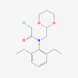 2-Chloro-N-(2,6-diethylphenyl)-N-[(1,3-dioxan-2-yl)methyl]acetamide