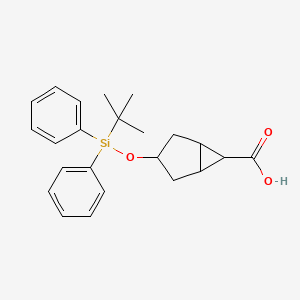 3-((Tert-butyldiphenylsilyl)oxy)bicyclo[3.1.0]hexane-6-carboxylic acid