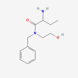 2-amino-N-benzyl-N-(2-hydroxyethyl)butanamide