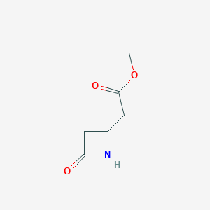 4-Carbomethoxymethyl azetidin-2-one