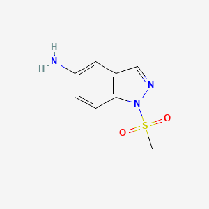 1-(methylsulfonyl)-1H-indazol-5-amine