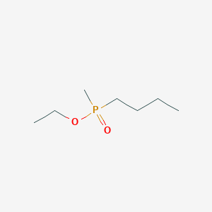 molecular formula C7H17O2P B8502524 Ethyl n-butyl(methyl)phosphinate 