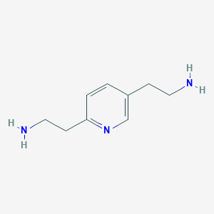 molecular formula C9H15N3 B8502593 2-[6-(2-Aminoethyl)-3-pyridyl]ethylamine 