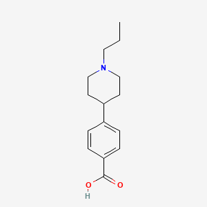 4-(1-Propylpiperidin-4-yl)benzoic acid