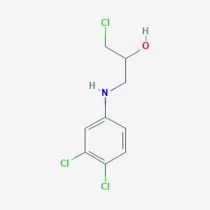 N-(3-chloro-2-hydroxypropyl)-3,4-dichloroaniline