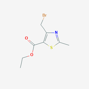 Ethyl 4-(bromomethyl)-2-methyl-1,3-thiazole-5-carboxylate