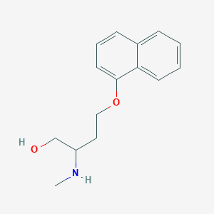 2-(Methylamino)-4-(1-naphthyloxy)-1-butanol