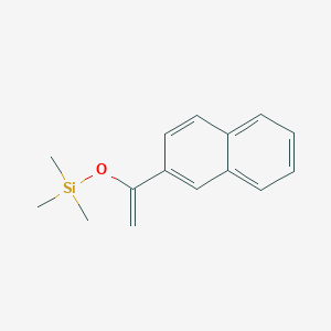 Trimethyl{[1-(naphthalen-2-yl)ethenyl]oxy}silane