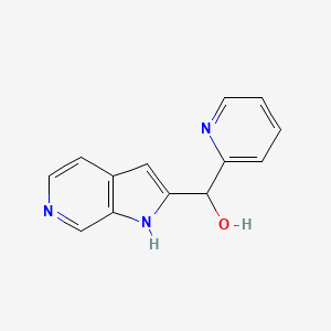 1h-Pyrrolo[2,3-c]pyridine-2-methanol,a-2-pyridinyl-