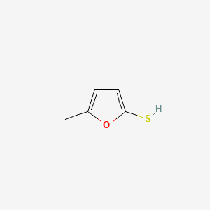 molecular formula C5H6OS B8503297 2-Furanthiol, 5-methyl- CAS No. 60965-60-8