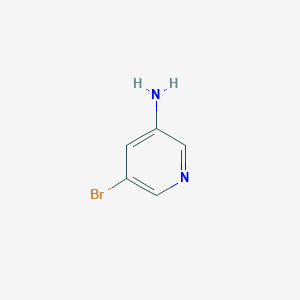 molecular formula C5H5BrN2 B085033 3-氨基-5-溴吡啶 CAS No. 13535-01-8