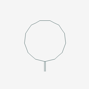 molecular formula C14H26 B8503459 Methylidenecyclotridecane CAS No. 88015-61-6