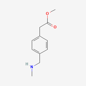 (4-Methylaminomethyl-phenyl)-acetic acid methyl ester