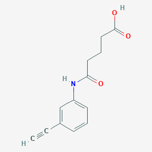 4-(3-Ethynyl-phenylcarbamoyl)-butyric acid