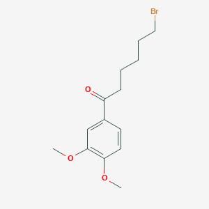 6-Bromo-1-(3,4-dimethoxyphenyl)-1-hexanone