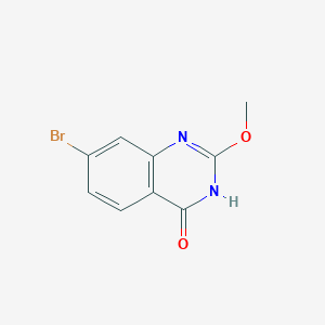 7-bromo-2-methoxyquinazolin-4(3H)-one