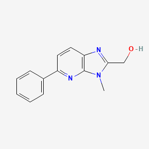 2-Hydroxymethyl-3-methyl-5-phenylimidazo[5,4-b]pyridine
