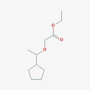Ethyl (1-cyclopentylethoxy)acetate