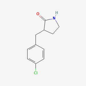3-(4-Chlorobenzyl)-2-pyrrolidinone