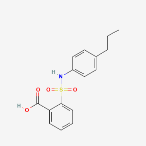 2-[(4-Butylphenyl)sulfamoyl]benzoic acid