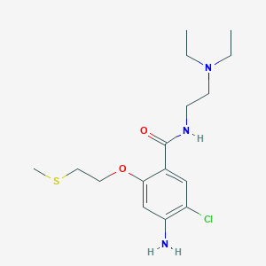 molecular formula C16H26ClN3O2S B008504 Metoclopramide sulfide CAS No. 102670-58-6