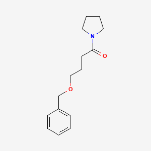 4-(Benzyloxy)-1-(pyrrolidin-1-yl)butan-1-one