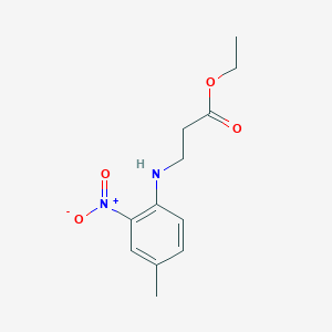 N-(2-ethoxycarbonylethyl)-4-methyl-2-nitroaniline