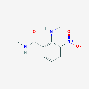 N-methyl-2-(methyl-amino)-3-nitrobenzamide