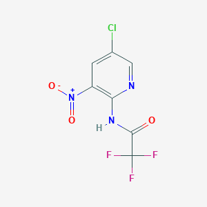 N-(5-Chloro-3-nitropyridin-2-yl)-2,2,2-trifluoroacetamide