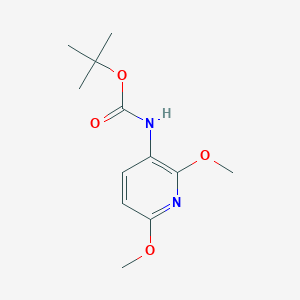 Tert-butyl 2,6-dimethoxy-3-pyridinylcarbamate
