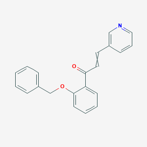 1-(Benzyloxyphenyl)-3-(3-pyridyl)-2-propen-1-one