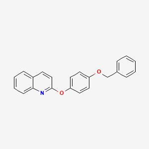 2-(4-Benzyloxyphenoxy)quinoline