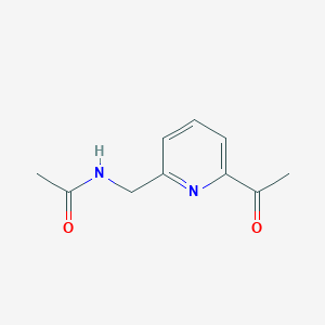 2-Acetyl-6-(acetylaminomethyl)pyridine