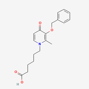 6-[3-(Benzyloxy)-2-methyl-4-oxopyridin-1(4H)-yl]hexanoic acid