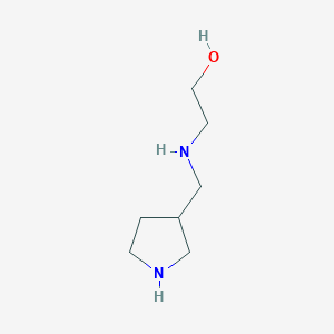 2-[(3-Pyrrolidinylmethyl)amino]ethanol