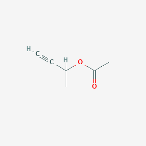 molecular formula C6H8O2 B8504258 But-3-yn-2-yl Acetate 