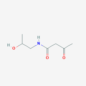 N-(2-hydroxypropyl)-3-oxobutanamide