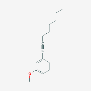 1-Methoxy-3-(1-octynyl)benzene