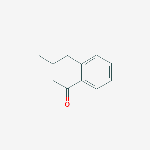 molecular formula C11H12O B085043 3-甲基-1-茚满酮 CAS No. 14944-23-1