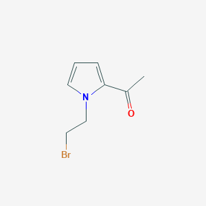 2-bromoethyl-2-acetyl-1H-pyrrole