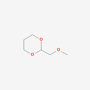molecular formula C6H12O3 B8504404 2-(Methoxymethyl)-1,3-dioxane CAS No. 75025-18-2