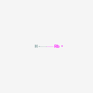 molecular formula RbH<br>HR B085046 Rubidium hydride CAS No. 13446-75-8