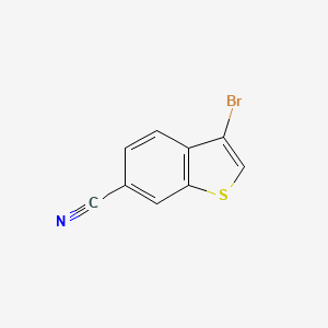3-Bromobenzo[b]thiophene-6-carbonitrile