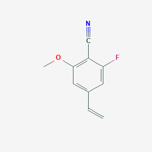 2-Fluoro-6-methoxy-4-vinylbenzonitrile