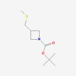tert-Butyl 3-(methylthiomethyl)azetidine-1-carboxylate