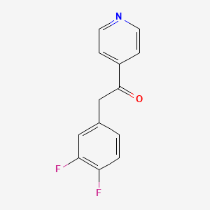 2-(3,4-Difluoro-phenyl)-1-pyridin-4-yl-ethanone