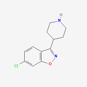 6-Chloro-3-(piperidin-4-yl)benzo[d]isoxazole